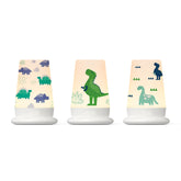 Hatch Baby Rest Dino Roar 3-pack coverlets coordinate nursery decor