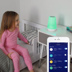 Hatch Rest sounds library including white noise and ocean for calming sleep