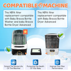HAVANSIDY HEPA filter packaging guides quick replacement and compatibility