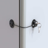 HAVENHAUSE child-safety-lock-fridge-front reduces kid access to food safely.