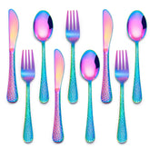 HaWare 9-piece toddler flatware set for easy self-feeding at home.
