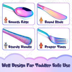 HaWare toddler knives with blunt blades support safe practice.