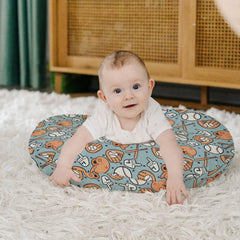 HawSkgFub hidden zipper keeps baby safe during feeds.