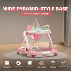 HAWEEK rocker-mode seat keeps baby comfy during play