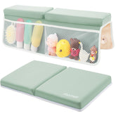 Haxmuti bath kneeler memory foam cushions for comfortable bath-time support.