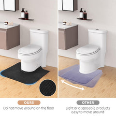 HBGOTL potty mats adjustable inner rim ensures snug fit around toilets.