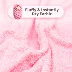 HBHLFZ baby towel set with hooded towels and face towels for complete bath time