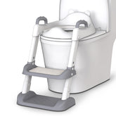 HBTower Potty Seat setup with stairs facilitates easy growth transition for toddlers.
