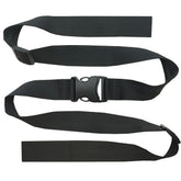 HDHYK high chair safety belt material close-up showing durable nylon