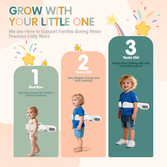 HDUYFYD grow-with-me height adjustability suits 8β36 months.