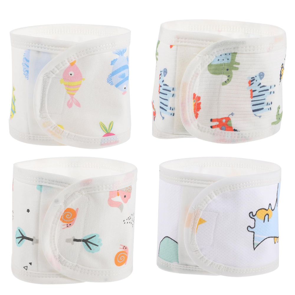 Healifty belly band in soft cotton provides gentle tummy support for newborns.