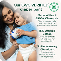 HealthyBaby SmartyPants pull-up with plant-based core for overnight moisture protection
