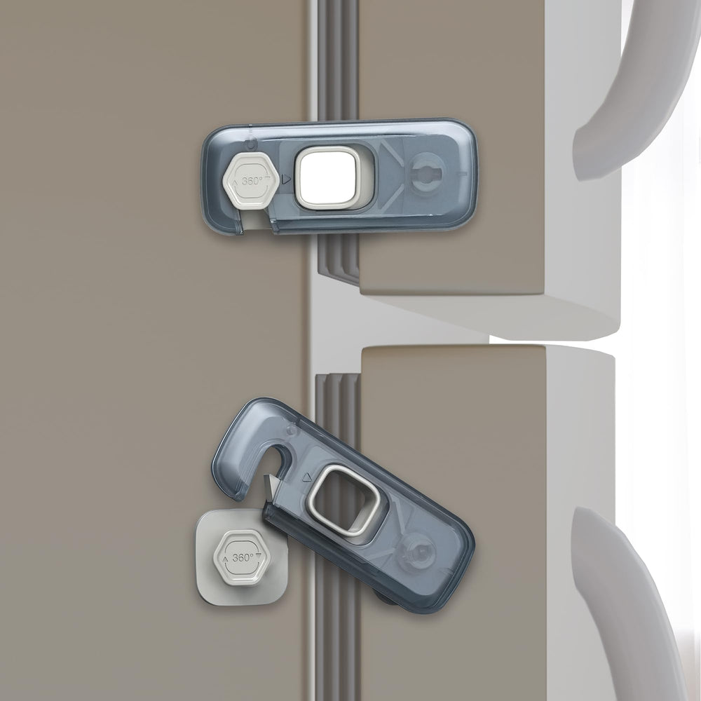 Heart of Tafiti 5 Pack fridge lock on door offers child-safe storage and peace of mind.