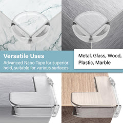 Heart of Tafiti corner guards transparent-on-furniture highlights discreet safety for stylish rooms.
