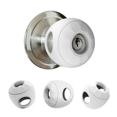 Heart of Tafiti door knob covers pack front view for toddler safety and easy grip holes