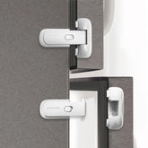 Heart of Tafiti fridge lock packaging demonstrates secure kid-safe design for busy kitchens.