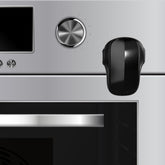 Heart of Tafiti oven lock front black keeps curious kids safe in the kitchen
