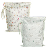 HECCEI Wet Dry Bag foldable design with snap handle for on-the-go storage.