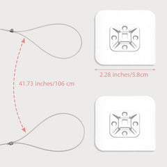 Heclia stainless-steel cable construction highlights durability and a sleek look for family safety.