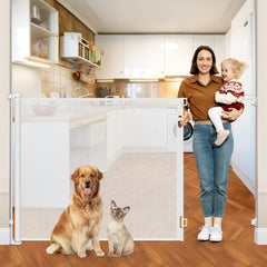HEELALBABY 48-inch extra tall gate assembly for secure entryways and confident pet containment.