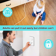 HEELALBABY outlet covers ABS material offer durable, long-lasting protection
