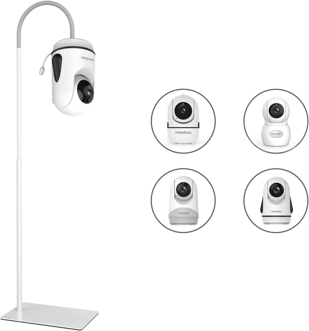 HelloBaby floor stand base provides sturdy stability for safe baby monitor setup.