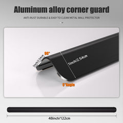 HelloaySen smooth-edge corner protector keeps cleaning snag-free and walls safe.
