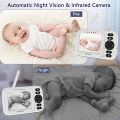 HelloBaby HB2438 2x zoom for detailed monitoring