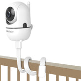 HelloBaby monitor mount with 20-inch arm extended for flexible viewing angles.