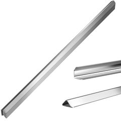 HelloaySen corner guard close-up shows polished stainless steel finish delivering lasting wall protection.