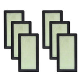 Henmfely 6-pack HEPA H13 filter for Dr. Brown's Sterilizer closeup with cleaner air during drying