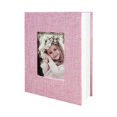 HenPisen 4x6 photo album with 100 pockets and top-loading design for easy insertion