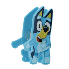 HER bluey-character-hair-clip-sideview highlights easy handling and reliable hold for active kids.