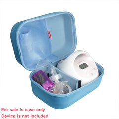 Hermitshell Travel Case for Spectra S2 Plus blue β protects pump on trips.