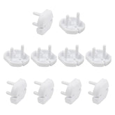 Heyiarbeit outlet covers package shows 30-piece set for child safety.