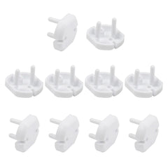 Heyiarbeit outlet covers package shows 30-piece set for child safety.