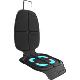 HEYTRIP car seat protector rear-facing cover shields seating during family travel.