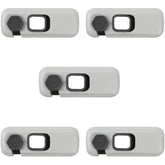 HFengQ 5Pack refrigerator lock with adhesive pad shows easy installation for child safety
