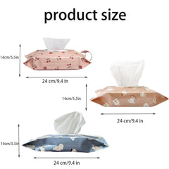 HFHungkeong wipes pouch shows 100-wipe capacity for on-the-go needs