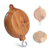 HI BABY MONMENT baby crib mobile music box on the crib for soothing bedtime routine.