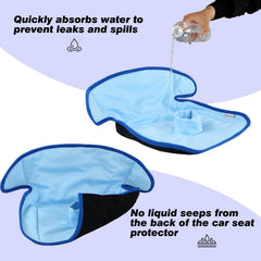 Hi Sprout Piddle Pad side-edge raised design for reliable leak containment.