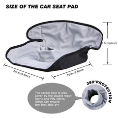 Hi Sprout Piddle Pads reveal skin-friendly mesh surface for gentle contact.