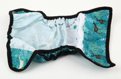 Hibaby cloth diaper cover made of PUL material supports multiple uses before washing