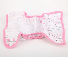 Hibaby diaper cover pink arrows with weight range 8-36 lbs for versatility.