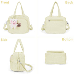 hibear yellow interior pockets highlight multi-pocket organization for essentials
