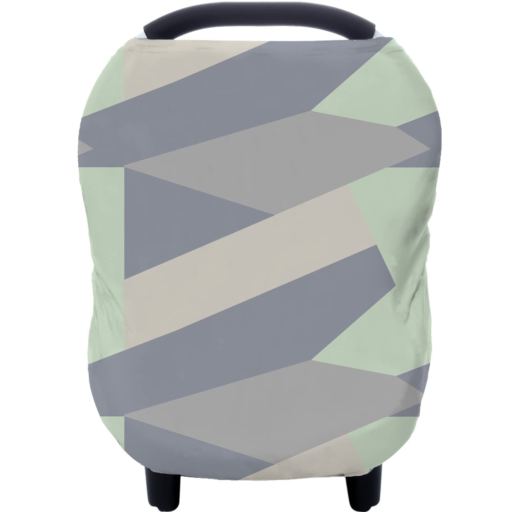 Hicoco carseat cover in Baby Green provides privacy and protection on the go