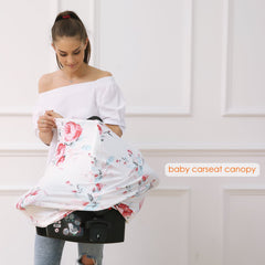 Hicoco stroller canopy protecting baby from sun during ride