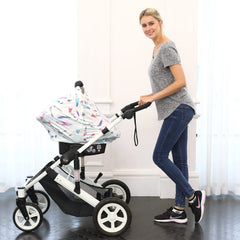 Hicoco stroller cover provides cozy shielding during strolls and naps.