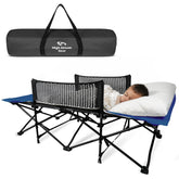 High Stream Gear toddler cot open setup for quick outdoor sleep.