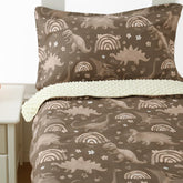 Hilabab dinosaur bedding set fitted sheet for toddler beds with breathable comfort.